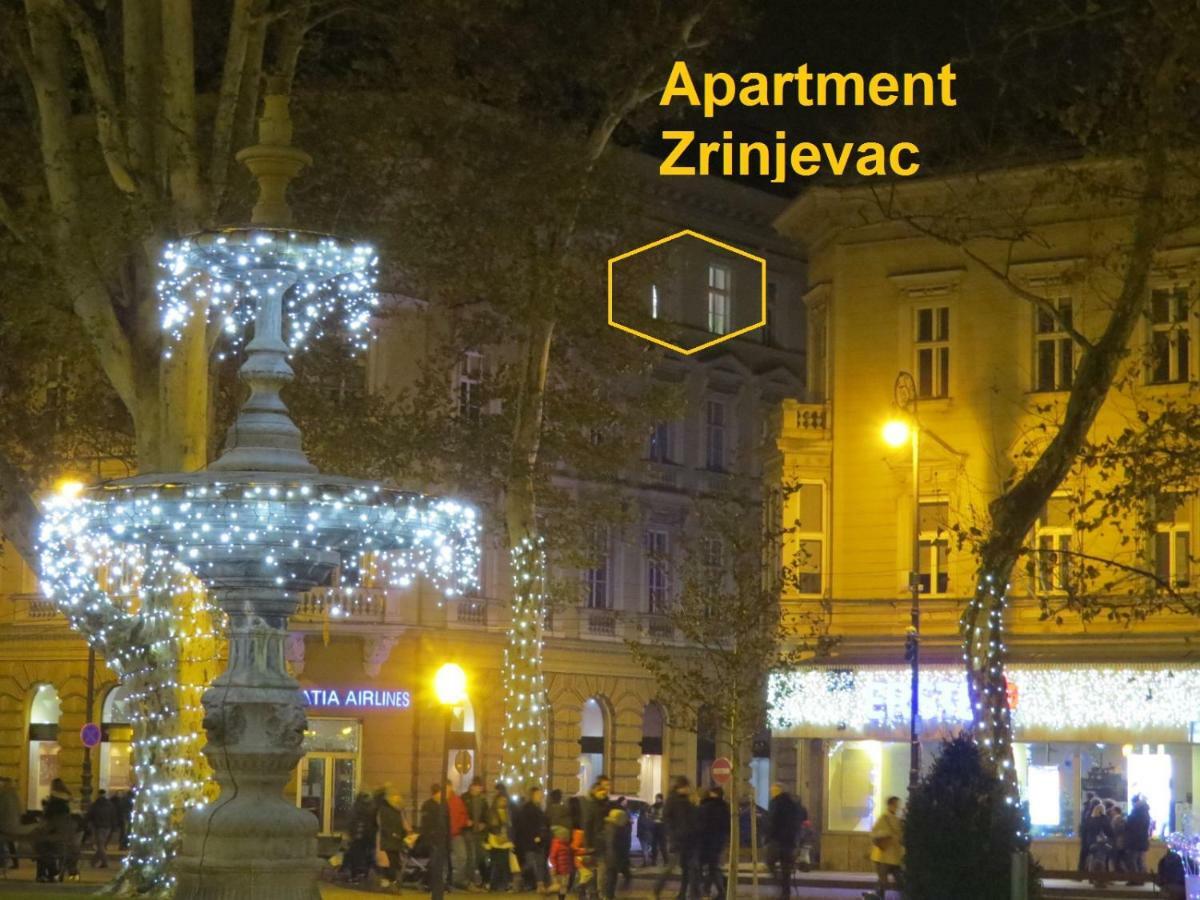 Apartment Zrinjevac 萨格勒布 外观 照片